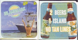 beer coaster from Ivanhoe Park Brewing Co. ( FL-ISLA-2 )