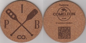 beer coaster from J. Wakefield Brewing ( FL-IVAN-4 )