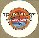 beer coaster from Jupiter Brewing ( FL-JDUB-1 )