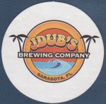 beer coaster from Jupiter Brewing ( FL-JDUB-2 )