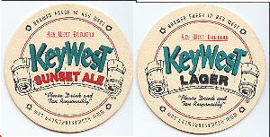 beer coaster from Khoffner Brewery ( FL-KEY-3 )