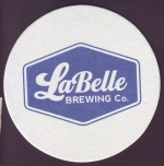 beer coaster from LagerHaus Brewery & Grill ( FL-LABE-2 )