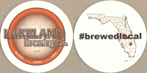 beer coaster from LauderAle Brewery & Tap House ( FL-LAKE-3 )