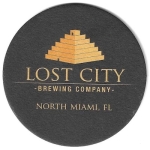 beer coaster from Lost Shirt Brewing Co. ( FL-LOSC-1 )