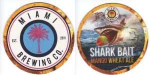 beer coaster from Miami Brewing Co. ( FL-MBC-3 )