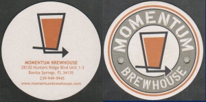 beer coaster from Momo