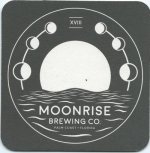 beer coaster from Motorworks Brewing ( FL-MOON-1 )