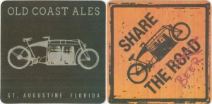 beer coaster from Old Florida Pub & Brewery ( FL-OLDC-1 )