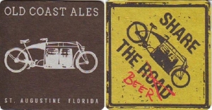 beer coaster from Old Florida Pub & Brewery ( FL-OLDC-3 )