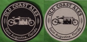 beer coaster from Old Florida Pub & Brewery ( FL-OLDC-4 )