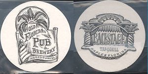 beer coaster from Old Munich Brewing Co ( FL-OLDP-2 )