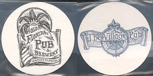 beer coaster from Old Munich Brewing Co ( FL-OLDP-3 )