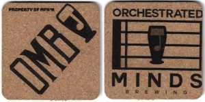 beer coaster from Orchid Island Brewery ( FL-ORCH-3 )