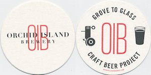 beer coaster from Orlando Brewing Co.  ( FL-ORID-1 )