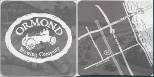 beer coaster from Ormond Garage ( FL-ORM-2 )