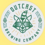 beer coaster from Overflow Brewing Co ( FL-OUTC-1 )