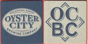 beer coaster from Ozona Brewing Company ( FL-OYS-1 )