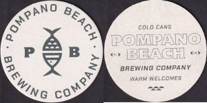 beer coaster from Prince-Wiest Brewing ( FL-POMP-1 )