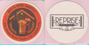 beer coaster from Reve Brewing ( FL-REPR-1 )