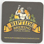 beer coaster from River City Brewing Co.  ( FL-RIPT-1 )