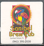 beer coaster from Santa Rosa Bay Brewery ( FL-SBEL-2 )