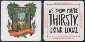 beer coaster from Sideward Brewing ( FL-SIDE-3 )