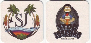 beer coaster from Smokin Oyster Brewery ( FL-SJBR-1 )