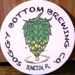 beer coaster from South Beach Brewing Company ( FL-SOGY-2 )