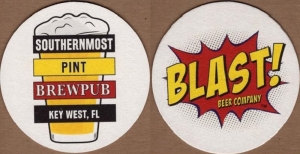 beer coaster from Spahr Brewing Co. ( FL-SOUN-1 )