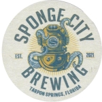 beer coaster from Sporting Brews Brewery & Grille ( FL-SPON-1 )