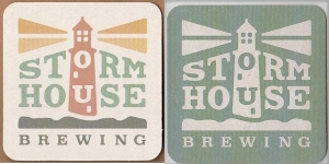 beer coaster from Strange Colt Brewery ( FL-STOR-1 )