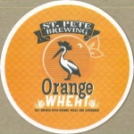 beer coaster from State of Sunshine Brewing Company ( FL-STP-8 )