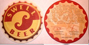 beer coaster from Tabula Rasa Brewing ( FL-SWL-1 )