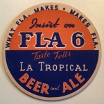 beer coaster from Tank Brewing Co., The ( FL-TAMP-5 )