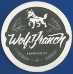 beer coaster from Woodwright Brewing Co. ( FL-WOLF-1 )