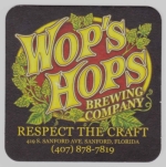 beer coaster from Woven Water Brewing Co. ( FL-WOPS-2 )