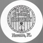 beer coaster from Yeasty Brews Artisanal Beers ( FL-YEO-1 )