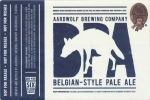 beer label from Abbey Brewing Co ( FL-ARD-LAB-2 )