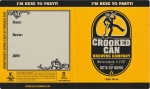 beer label from Crooked Thumb Brewery ( FL-CRCA-LAB-1 )