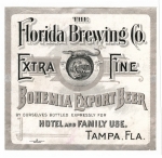 beer label from Florida Keys Brewing ( FL-FLOR-LAB-1 )