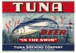 beer label from Twelve Talons Beerworks ( FL-TUNA-LAB-1 )