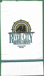 beer napkin from Riverwalk Brewery ( FL-RVCY-NAP-2 )