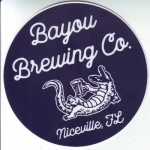 beer sticker from Beach Brewing Co. ( FL-BAYO-STI-1 )