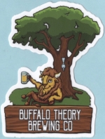 beer sticker from Bugnutty Brewing Co. ( FL-BUFF-STI-2 )