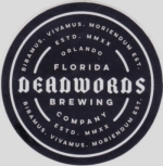 beer sticker from deBine Brewing Co. ( FL-DEAW-STI-1 )