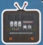 beer sticker from DeSoto Brewing Co. ( FL-DEES-STI-1 )