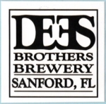 beer sticker from DeSoto Brewing Co. ( FL-DEES-STI-3 )