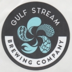 beer sticker from Gulfport Brewery + Eatery  ( FL-GULF-STI-1 )