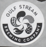 beer sticker from Gulfport Brewery + Eatery  ( FL-GULF-STI-2 )