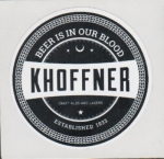 beer sticker from Kidders Brewery ( FL-KHOF-STI-1 )